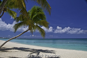 The view on 7 mile beach,  apres dive, Grand Cayman. by Patrick Reardon 